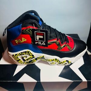 NEW! Fila MB Jamal Mashburn SZ 15 Reto Hight Top Basketball Shoes Men’s
